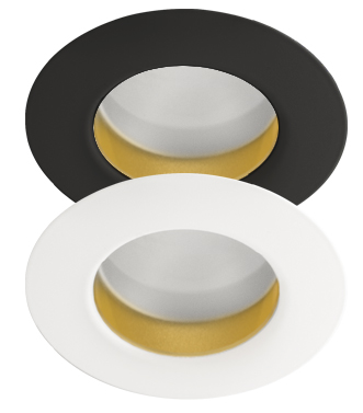 black and gold downlight