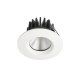Matt white fire rated LED downlight spotlight